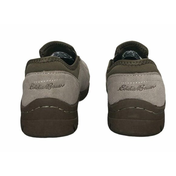 Eddie Bauer Deep Cushioning Birch Bay Beige Suede Leather Loafer Womens 6 M Shoe - Picture 6 of 12